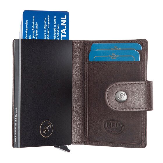 The Chesterfield Brand Barrea Portafoglio Protezione RFID Pelle 7 cm