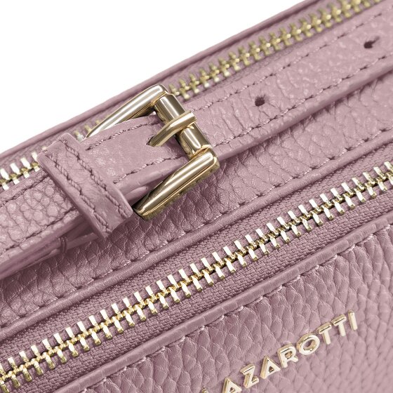 Lazarotti Bologna Borsa a tracolla in pelle Borsa per fotocamera in pelle con doppia zip 18 cm