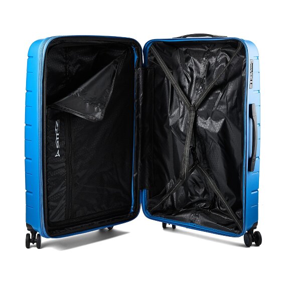 Polestream Strz by Asteroid 4 ruote Carrello L 74 cm con piega di espansione