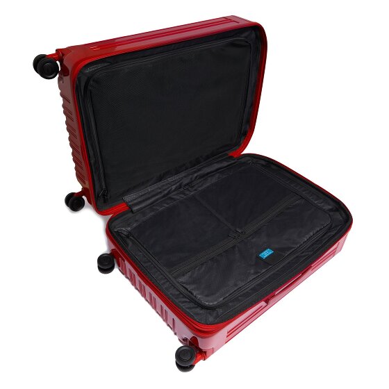 Piquadro PQ-Light 4 ruote Carrello 69 cm con piega di espansione