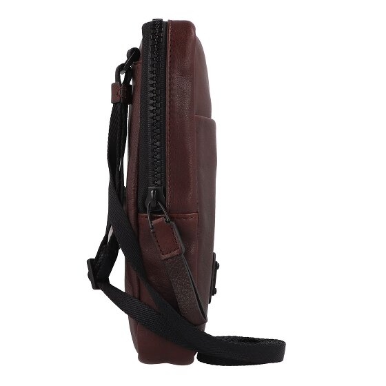 Piquadro Harper Custodia per cellulare in pelle 12 cm