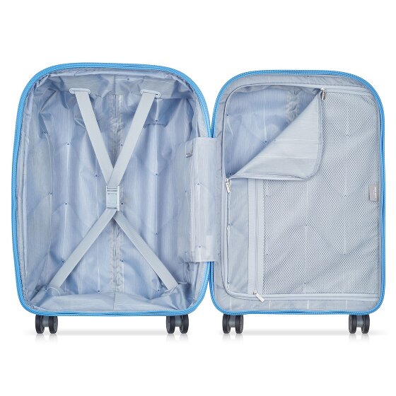 Delsey Paris Carrello cabina Clavel a 4 ruote da 55 cm con piega ad espansione