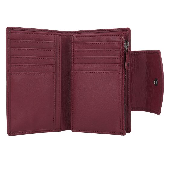Harbour 2nd Just Pure Elin Portafoglio Protezione RFID Pelle 14.5 cm
