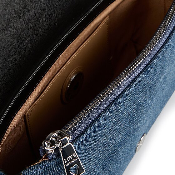 Love Moschino Denim Signature Love Borsa a spalla 24 cm