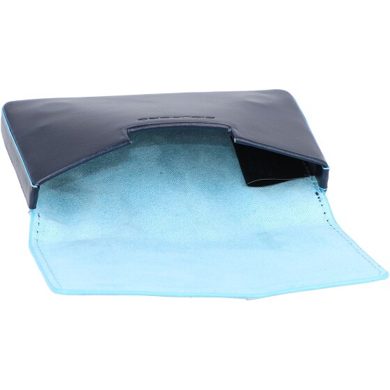 Piquadro Blue Square Custodia per biglietti da visita Vera Pelle 10 cm