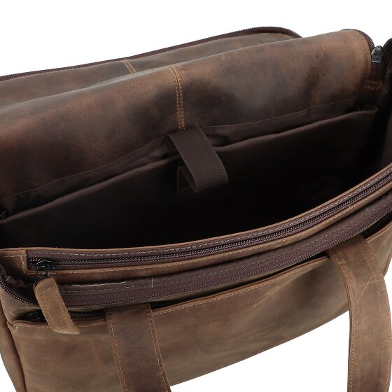 Harold's 2 in 1 Valigetta Pelle 36 cm Scomparto per laptop