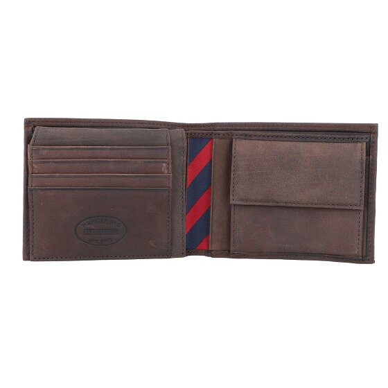 Tommy Hilfiger Portafoglio Johnson in pelle 12,5 cm