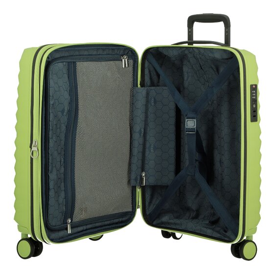 Jump Xwave 4 ruote Carrello della cabina 55 cm con piega di espansione Jump Xwave 4 ruote Carrello della cabina 55 cm con piega di espansione