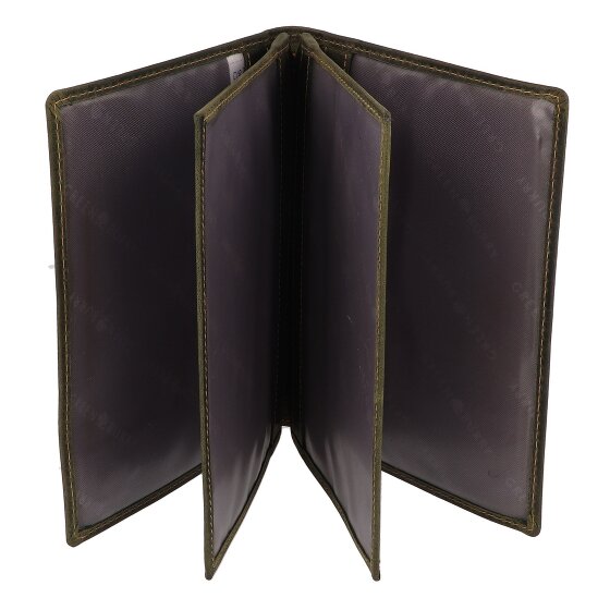 Greenburry Portadocumenti vintage in pelle 12 cm