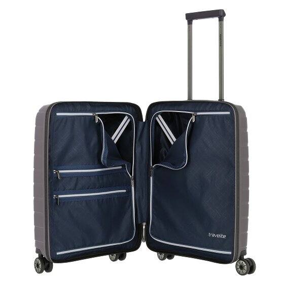 Travelite Air Base 4 ruote Carrello della cabina 55 cm Scomparto per laptop