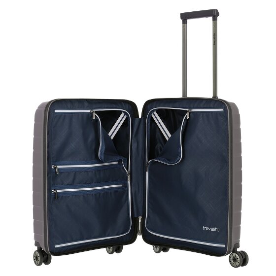 Travelite Air Base 4 ruote Carrello della cabina 55 cm Scomparto per laptop