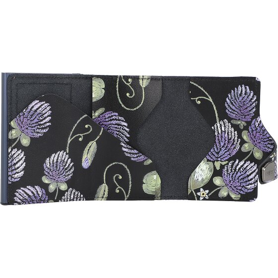 Tru Virtu Custodia per carte di credito RFID in pelle 6,5 cm