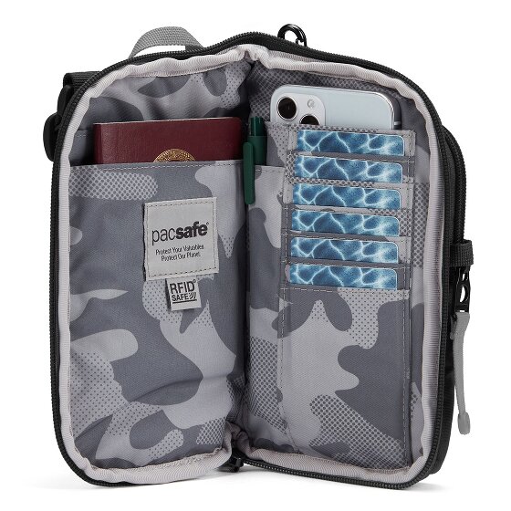 Pacsafe GO antifurto Tech Mini Borsa a tracolla RFID 12 cm