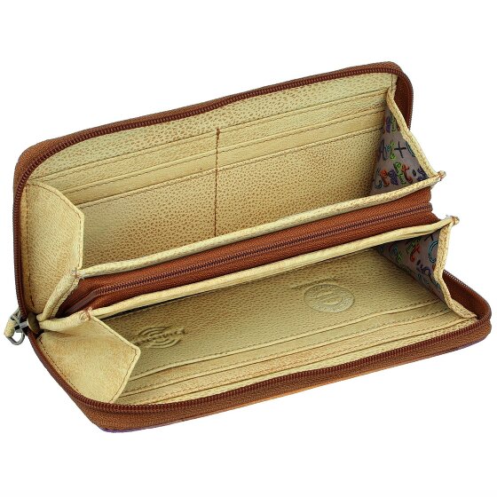 Greenland Nature Art+Craft Portafoglio RFID in pelle 20 cm