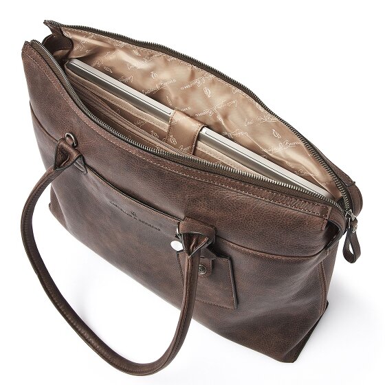 Castelijn & Beerens Carisma Borsa a tracolla RFID in pelle 40 cm Scomparto per laptop
