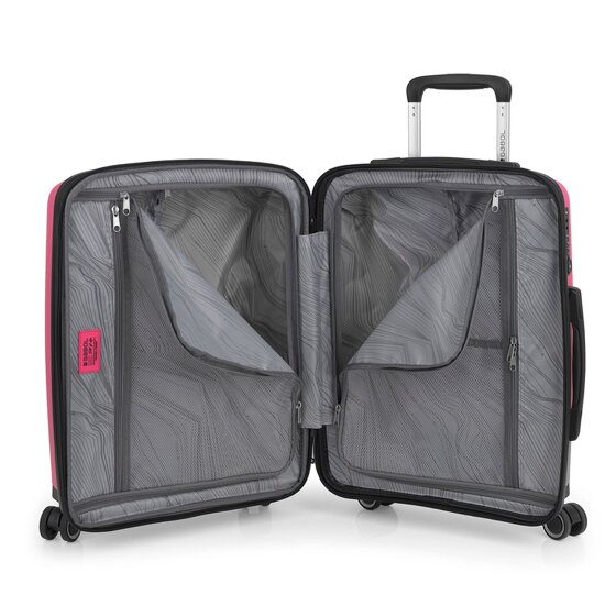 Gabol Shinyuu 4 ruote Set di valigie 3 pezzi con piega di espansione