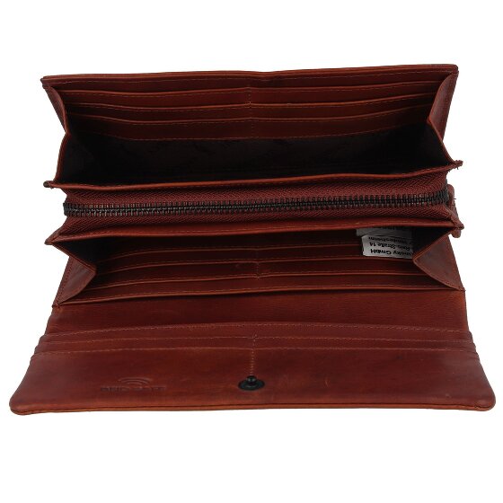 Jack Kinsky Risör Portafoglio Protezione RFID Pelle 19 cm