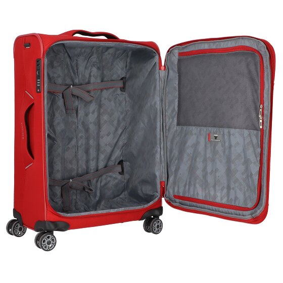 Roncato Ironik 2.0 4 ruote Set di valigie 3 pezzi con piega di espansione