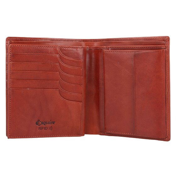 Esquire Toscana Portafoglio RFID in pelle 11 cm