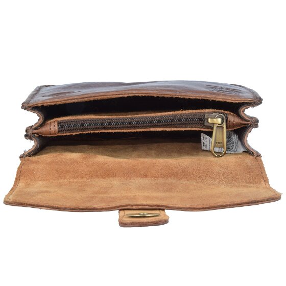 Greenland Nature Marsupio morbido e sicuro RFID in pelle 16 cm
