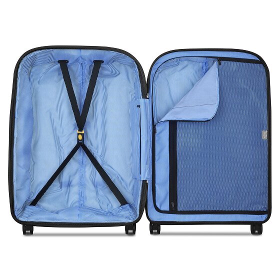 Delsey Paris Carrello Clavel a 4 ruote da 70 cm con piega ad espansione