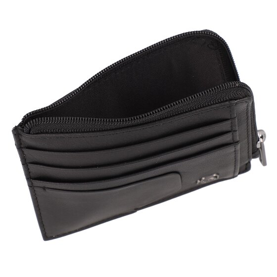 Piquadro Akron Custodia per carta di credito Protezione RFID Pelle 11.5 cm