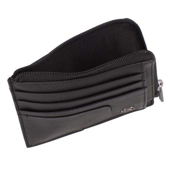 Piquadro Akron Custodia per carta di credito Protezione RFID Pelle 11.5 cm