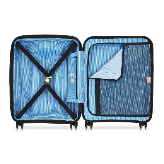 Delsey Paris Lutece Se 4 ruote Carrello della cabina 55 cm con piega di espansione