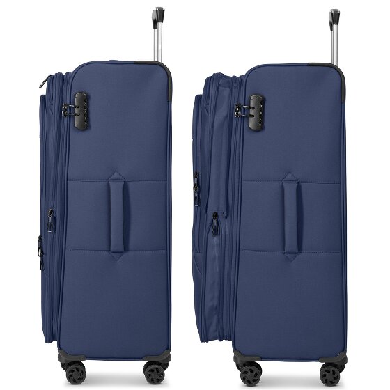 Franky Melbourne 3.0 Carrello a 4 ruote da 79 cm con piega ad espansione