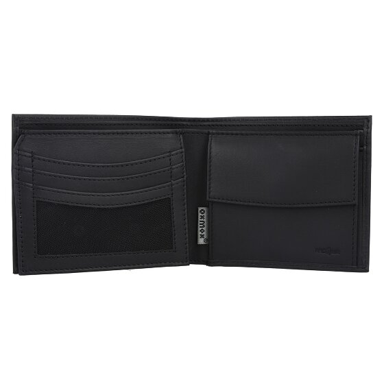 oxmox Leather Portafoglio Protezione RFID Pelle 12 cm