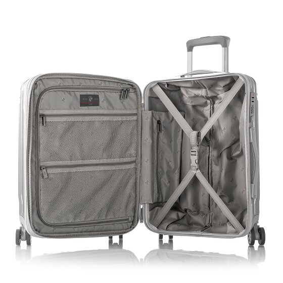 Heys Xtrak 4 ruote Carrello della cabina S 55 cm con piega di espansione