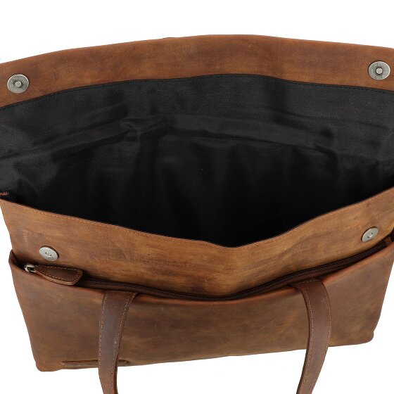 Plevier Serie 500 Cartella in pelle 42 cm Scomparto per laptop