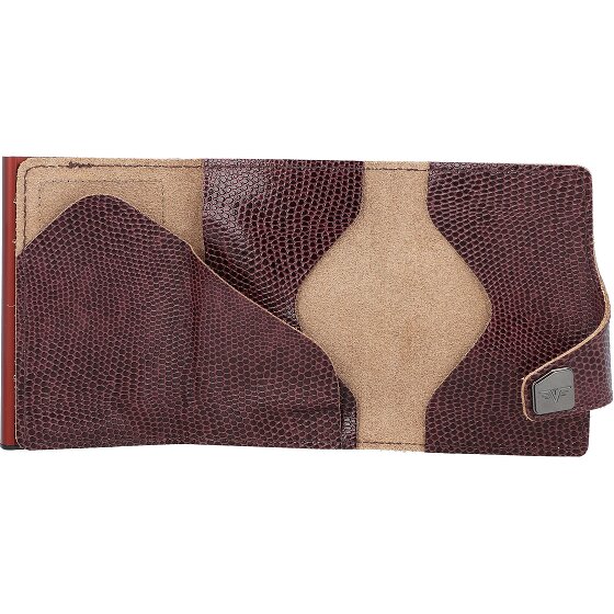 Tru Virtu Custodia per carte di credito RFID in pelle 6,5 cm