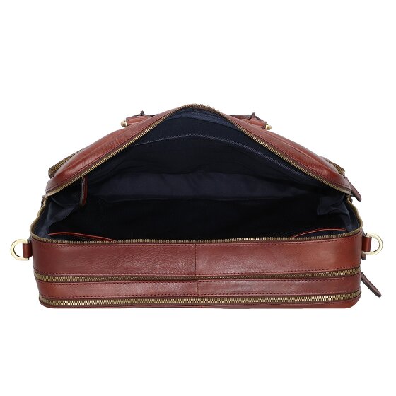 Leonhard Heyden Cartella Cambridge in pelle 40 cm