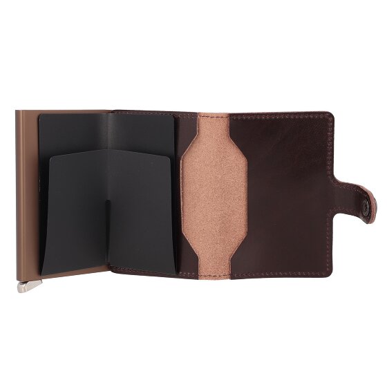 Secrid Miniwallet Custodia per carta di credito Protezione RFID Pelle 6.5 cm