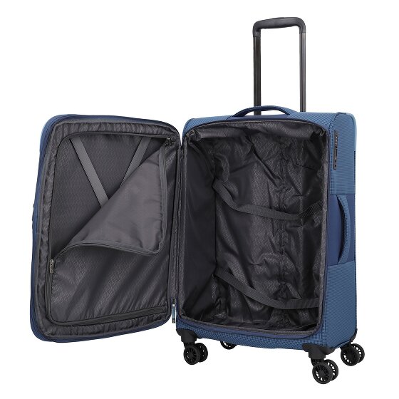 Travelite Corsiica 4 ruote Set di valigie 4 pezzi