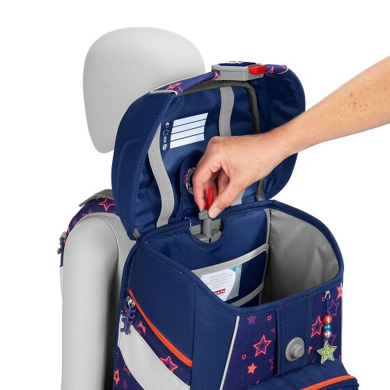 Step by Step Space Shine Set di borse per la scuola 5 pezzi