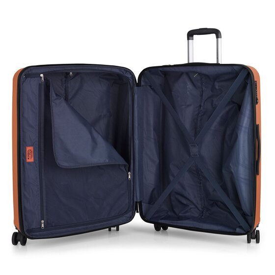 Gabol Montreal 4 ruote Set di valigie 2 pezzi con piega di espansione