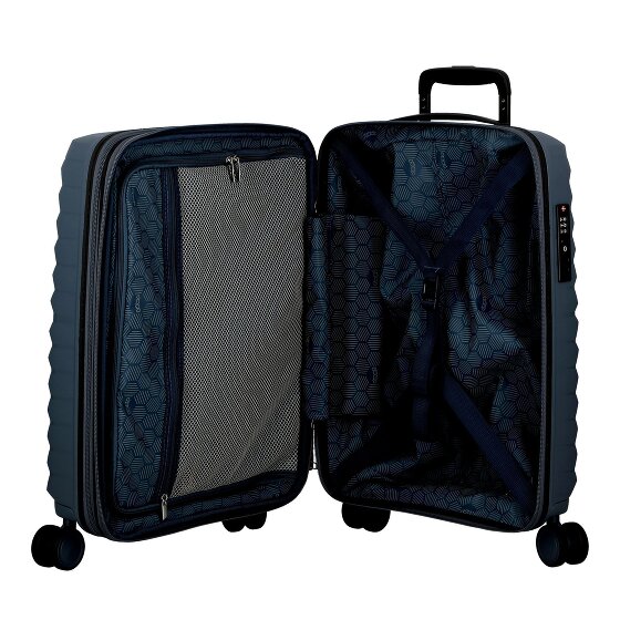 Jump Xwave 4 ruote Carrello della cabina 55 cm con piega di espansione Jump Xwave 4 ruote Carrello della cabina 55 cm con piega di espansione