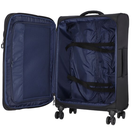 d&n Travel Line 9104 4 ruote Set di valigie 3 pezzi