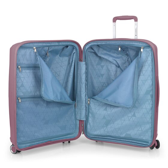 Gabol Queens 4 ruote Carrello M 64.5 cm con piega di espansione