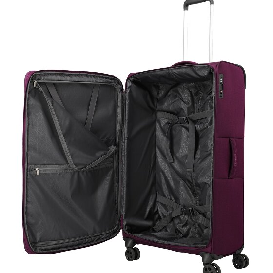 Travelite Cubis 4 ruote Carrello L 83 cm espandibile