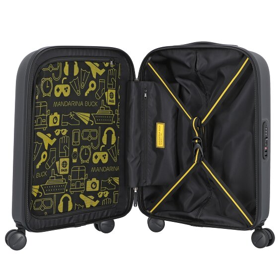 Mandarina Duck Logoduck+ Carrello cabina a 4 ruote 55 cm