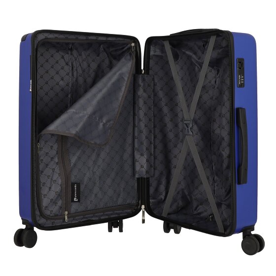 pierre cardin 4 ruote Set di valigie 3 pezzi