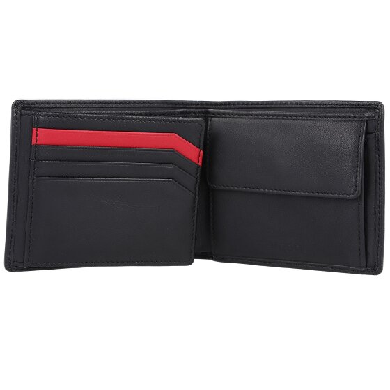 Hugo Portafoglio Trifold Subway in pelle 11 cm