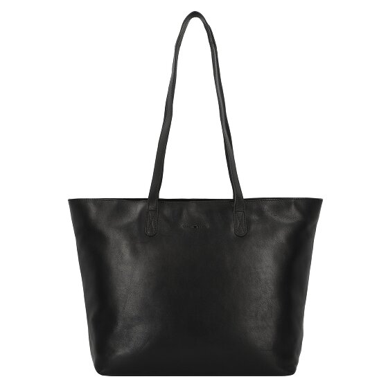 Greenburry Pure Black Borsa shopper Pelle 35 cm Scomparto per laptop