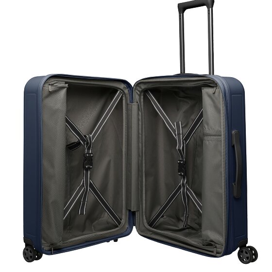 Travelite Panello 4 ruote Set di valigie 3 pezzi
