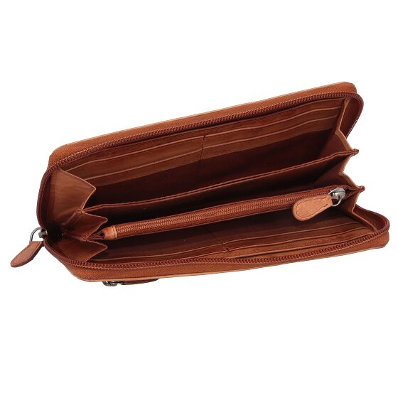 Jack Kinsky Portafoglio Nelson RFID in pelle 20 cm