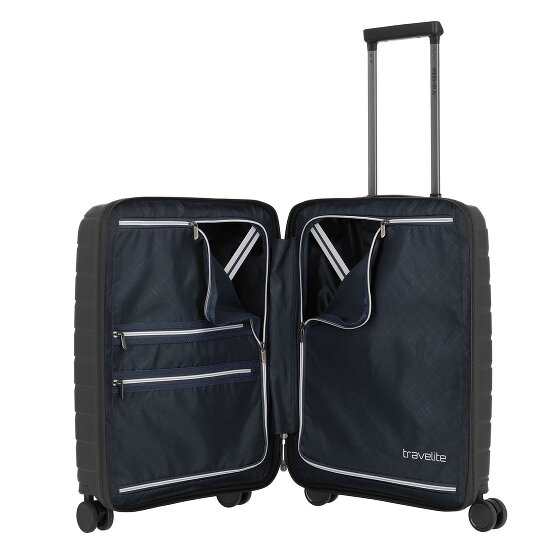 Travelite Air Base 4 ruote Carrello della cabina 55 cm Scomparto per laptop