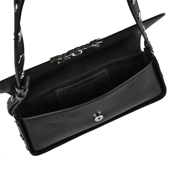 Karl Lagerfeld Signature Borsa a spalla Vera Pelle 32 cm